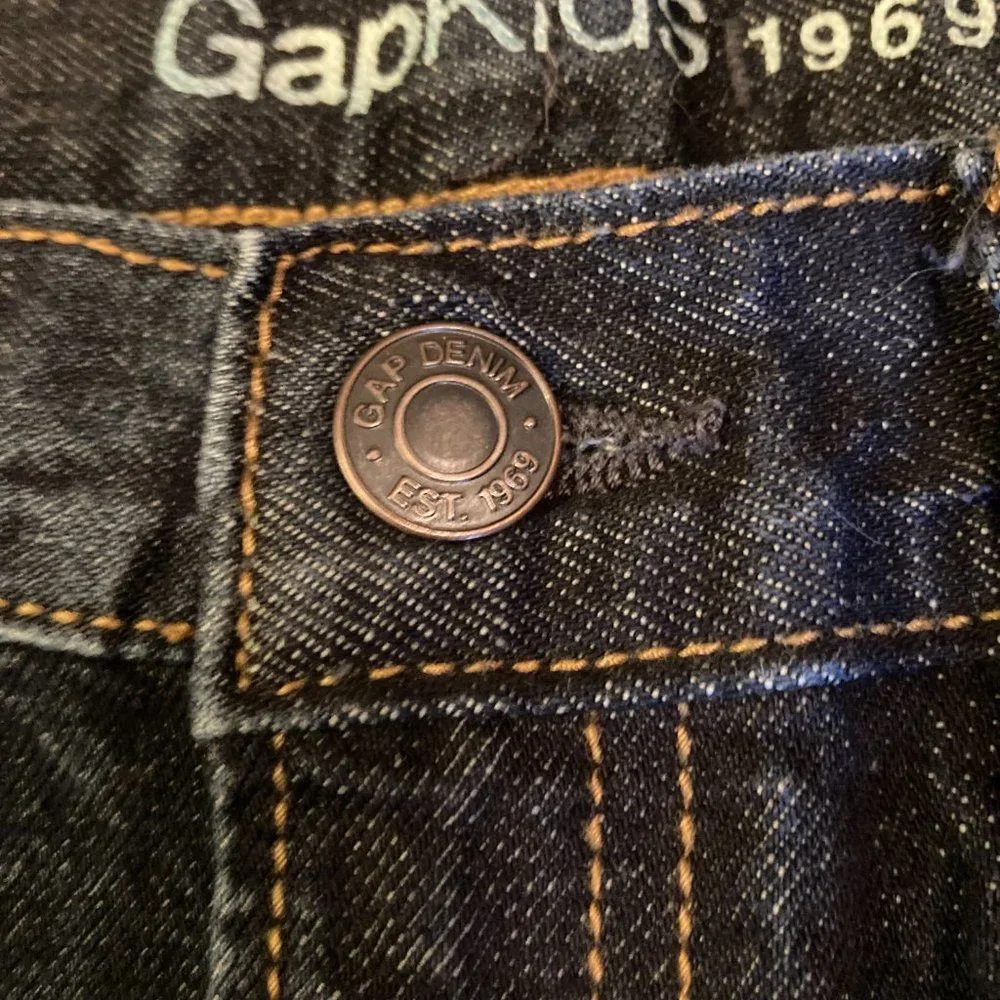 NWOT Boy GAP Kids 1969 Original Denim Jeans Blue Size 18R (#3)